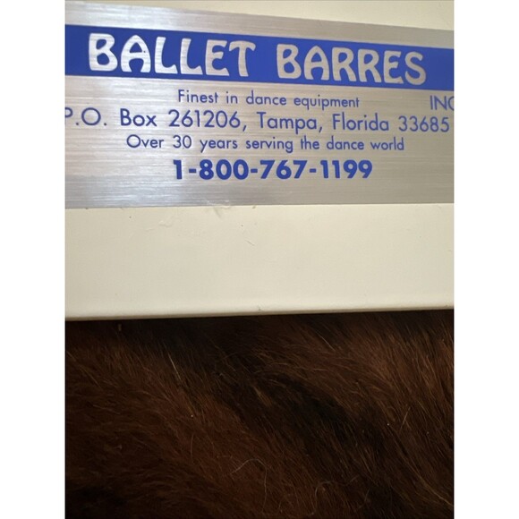 Pair Double Ballet Wall Mounted Brackets 1.5"~ 1.67” Ballet Barres Inc. USA Made - Picture 2 of 5